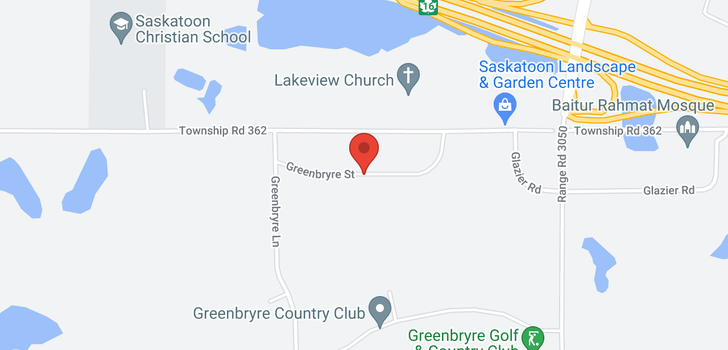 map of 414 Greenbryre LN